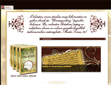 Tablet Screenshot of hazretiisa.com